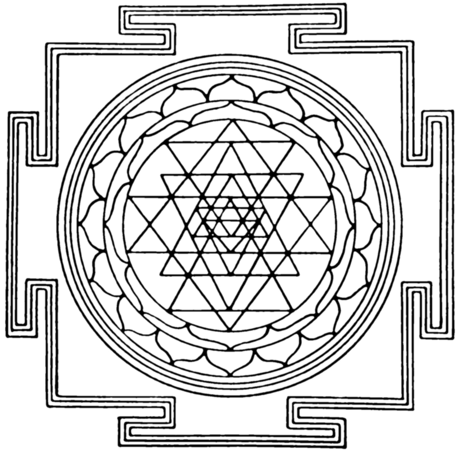 Sri Yantra Mandala